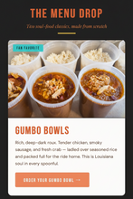 Load image into Gallery viewer, Gumbo with Rice (Serves 1)
